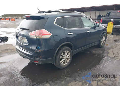 2016 Nissan Rogue Sv z USA, uszkodzony, nr VIN KNMAT2MV4GP665451